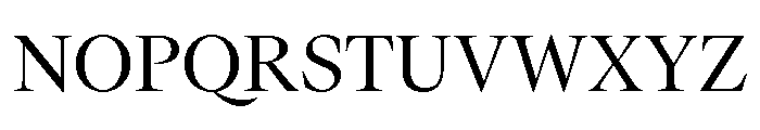 GTCanon LRegular Font UPPERCASE