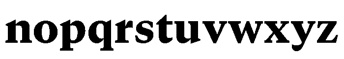 GTCanon MBlack 2 Font LOWERCASE