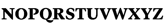 GTCanon MBlack Font UPPERCASE