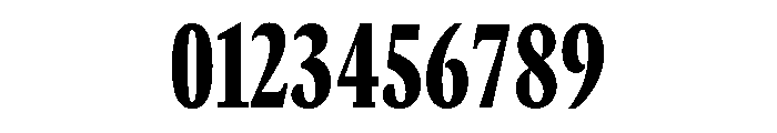 GTCanon MCondensedBlack Font OTHER CHARS