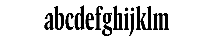 GTCanon MCondensedBold FONT