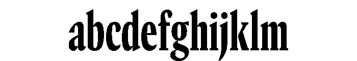 GTCanon MCondensedHeavy 2 FONT