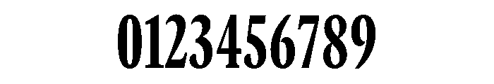 GTCanon MCondensedHeavy Font OTHER CHARS