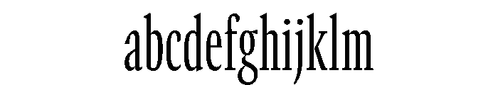 GTCanon MCondensedLight FONT