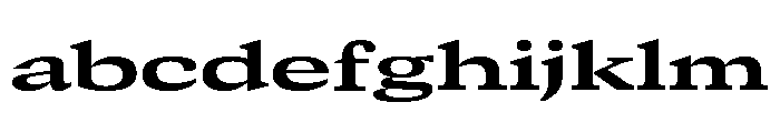 GTCanon MExpandedBold 2 FONT