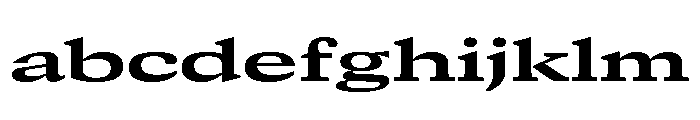 GTCanon MExpandedBold FONT