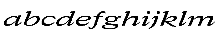 GTCanon MExpandedMediumItalic 2 FONT