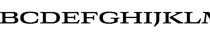 GTCanon MExpandedSemibold 2 Font UPPERCASE