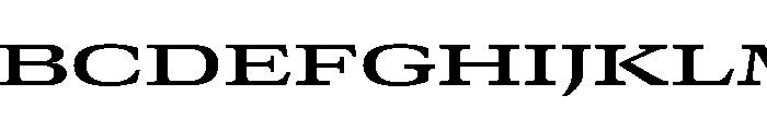 GTCanon MExpandedSemibold Font UPPERCASE
