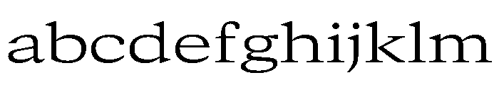 GTCanon MExtendedLight FONT