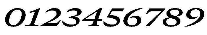 GTCanon MExtendedSemiboldItalic 2 Font OTHER CHARS