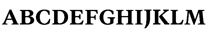 GTCanon MHeavy 2 Font UPPERCASE