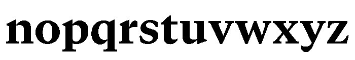 GTCanon MHeavy 2 Font LOWERCASE