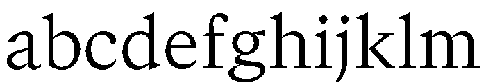 GTCanon MLight FONT