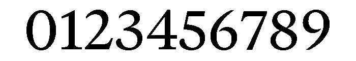 GTCanon MMedium 2 Font OTHER CHARS
