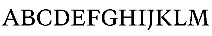 GTCanon MMedium 2 Font UPPERCASE