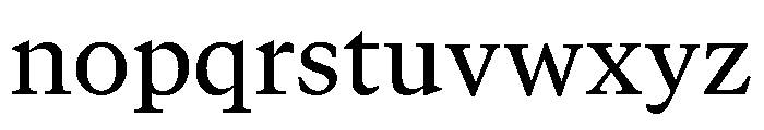GTCanon MMedium 2 Font LOWERCASE