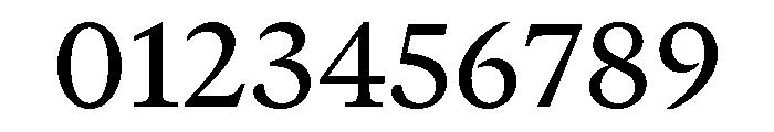 GTCanon MMedium Font OTHER CHARS