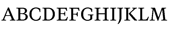 GTCanon MMedium Font UPPERCASE