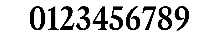 GTCanon MNarrowBold 2 Font OTHER CHARS