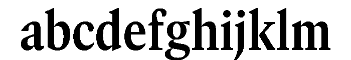 GTCanon MNarrowBold 2 FONT