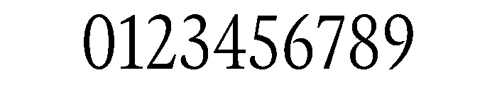 GTCanon MNarrowLight 2 Font OTHER CHARS