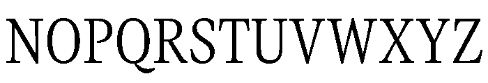GTCanon MNarrowLight 2 Font UPPERCASE
