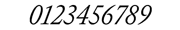 GTCanon MNarrowLightItalic 2 Font OTHER CHARS
