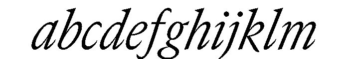GTCanon MNarrowLightItalic 2 FONT