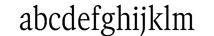 GTCanon MNarrowLight FONT