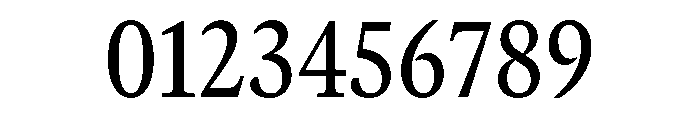 GTCanon MNarrowMedium 2 Font OTHER CHARS