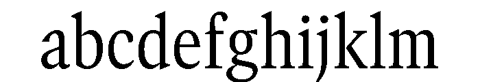 GTCanon MNarrowRegular 2 FONT