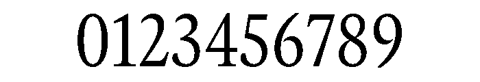 GTCanon MNarrowRegular Font OTHER CHARS