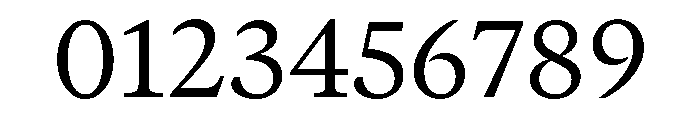 GTCanon MRegular 2 Font OTHER CHARS