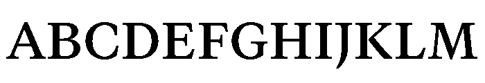 GTCanon MSemibold Font UPPERCASE