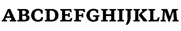 GTCanon SBlack Font UPPERCASE