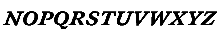 GTCanon SBlackItalic 2 Font UPPERCASE