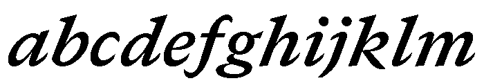 GTCanon SBoldItalic FONT