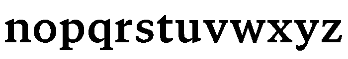 GTCanon SBold Font LOWERCASE