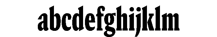 GTCanon SCondensedBlack FONT