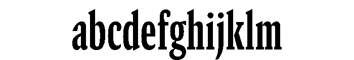 GTCanon SCondensedBold FONT