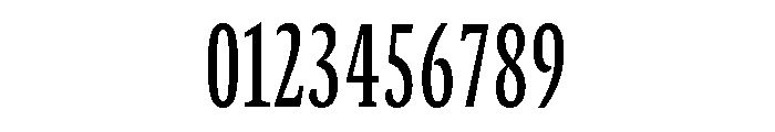 GTCanon SCondensedMedium Font OTHER CHARS