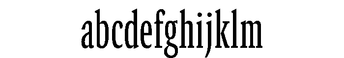 GTCanon SCondensedRegular FONT