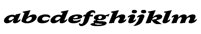 GTCanon SExpandedBlackItalic 2 FONT