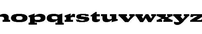 GTCanon SExpandedBlack Font LOWERCASE