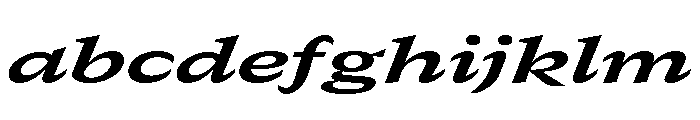 GTCanon SExpandedBoldItalic FONT