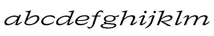 GTCanon SExpandedLightItalic FONT