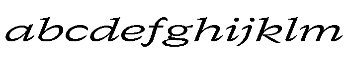 GTCanon SExpandedRegularItalic FONT