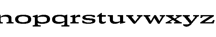 GTCanon SExpandedSemibold Font LOWERCASE