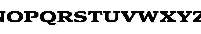 GTCanon SExtendedBlack Font UPPERCASE